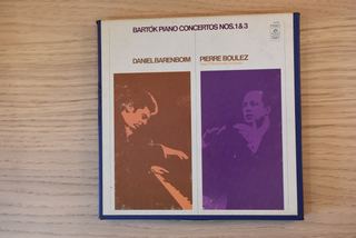 Daniel Barenboim / Pierre Boulez / New Philharmonia Orchestra / Bartók* &ndash; Piano Concertos Nos. 1 & 3