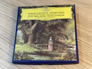 Robert Schumann ∙ Edvard Grieg, Géza Anda ∙ Rafael Kubelik, Berliner Philharmoniker &ndash; Klavierkonzerte In A-moll · Piano Concertos In A Minor